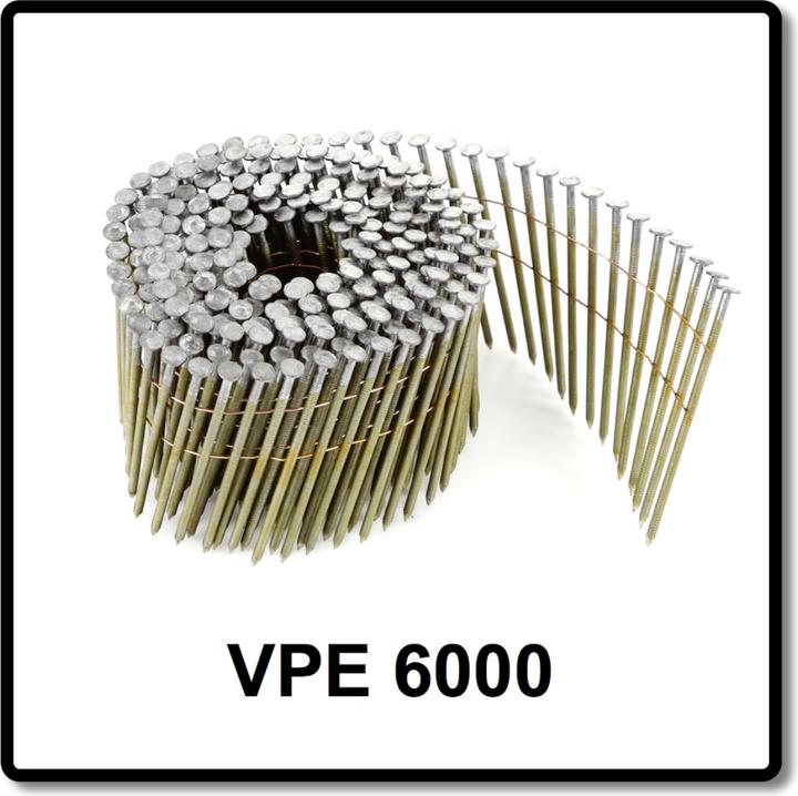 Actual product image Bostitch Coil nails ring shank blank 2.80 x 80mm 6000 pcs (F280R80Q) (6000 Piece, 80 mm)