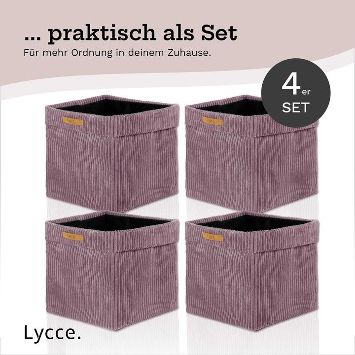 Actual product image Aufbewahrungskorb Casual Faltbare Aufbewahrungsbox Cord 4P (33 cm, 4x)