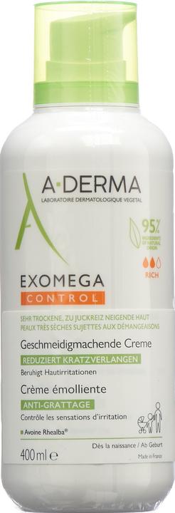 Produktbild A-Derma EXOMEGA CONTROL Creme (neu) Creme (Körpercreme, 400 ml)