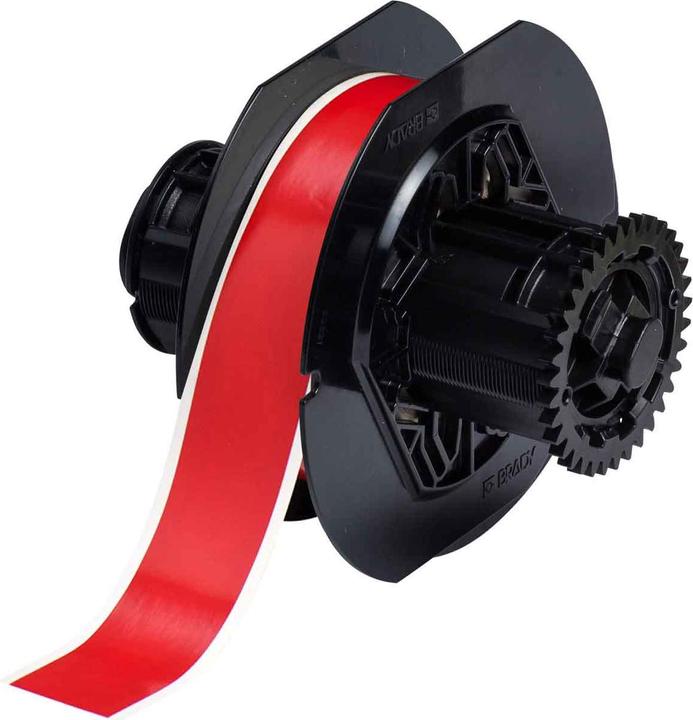Actual product image Brady Red Indoor/Outdoor Vinyl Tape (2.86 cm)