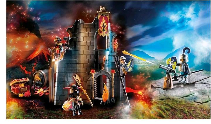 Actual product image Playmobil Burnham Raiders Fire Ruins (70539, Playmobil Novelmore)
