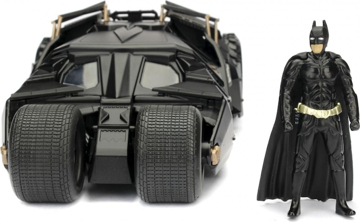 Actual product image Jada Batman The Dark Knight with Batmobile car 1:24