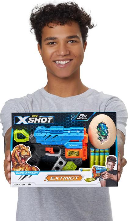 Actual product image Xshot X-Shot Dino Attack Extinct with 8 Darts