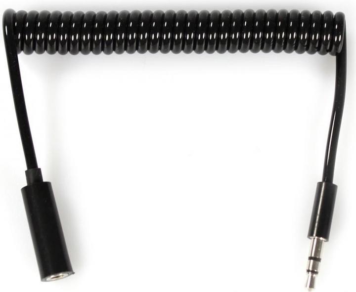 Immagine prodotto PowerGuard Cavo a spirale audio jack 3,5 mm AUX 0,5 m (0.50 m, Connettore da 3,5 mm (AUX))