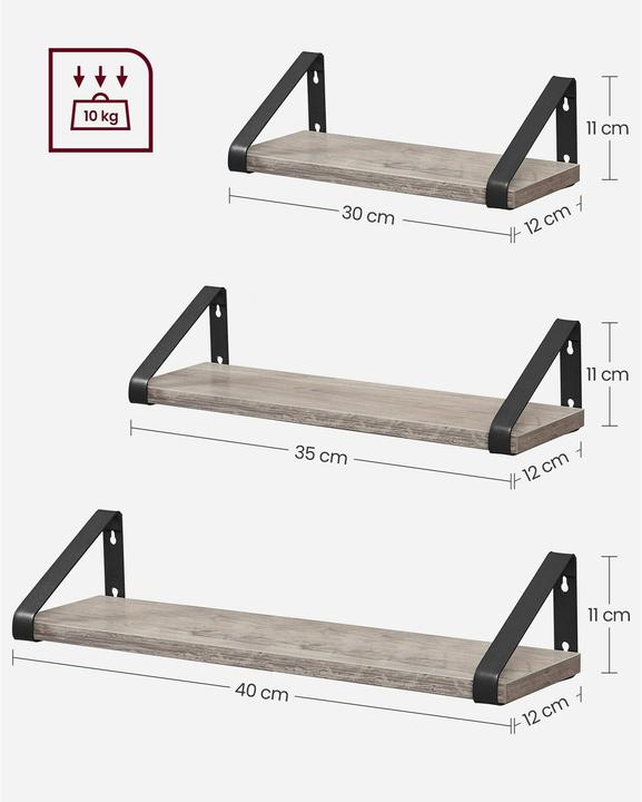 Produktbild Vasagle Panama (12 x 40 x 11 cm)