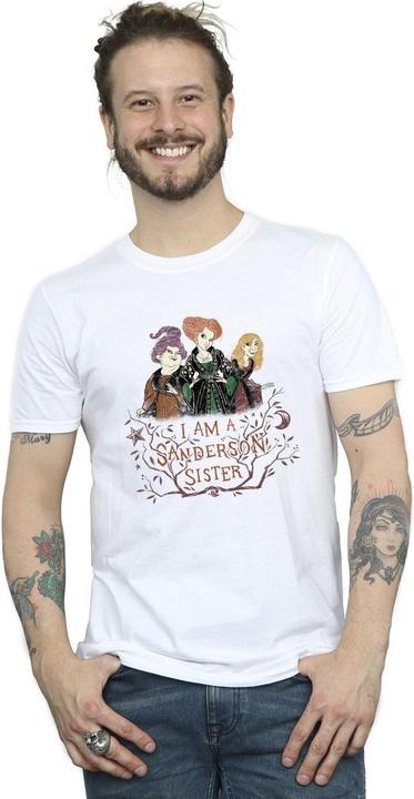 Actual product image Disney Mens Hocus Pocus Sanderson Sister T-Shirt (XL)