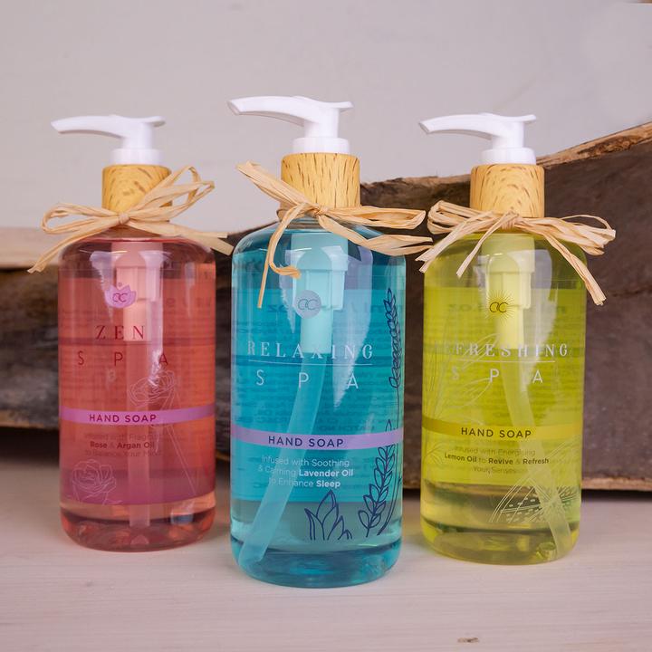 Produktbild Accentra Seifenspender mit Handseife RELAXING SPA (Flüssigseife, 290 ml)