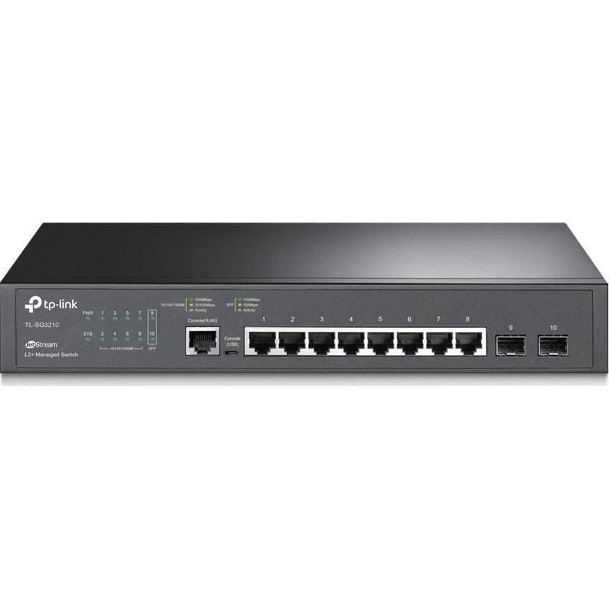 TP-Link Switch TL-SG3210 10 Port (10 porte), Switch di rete