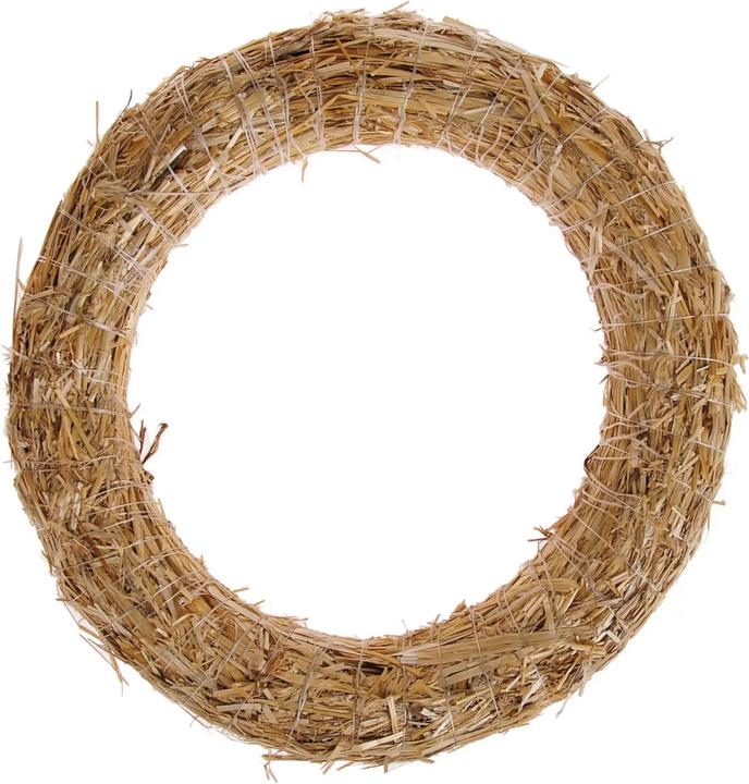 Opiflor Strohkranz 30 x 4 cm, 1 Stück, Kranz Art: Stroh (4 cm, 30 cm)