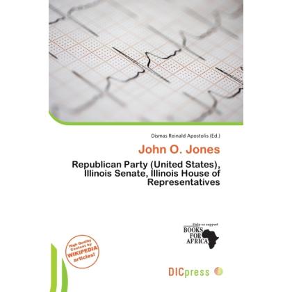 John O. Jones, Fachbücher von Dismas Reinald Apostolis