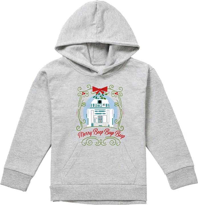 Produktbild Star Wars Merry Beep Boop Beep Kapuzenpullover weihnachtliches Design (152)