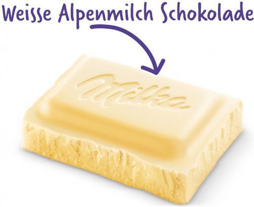 Image du produit Milka 4025700001962 Tablette de chocolat blanc (100 g)