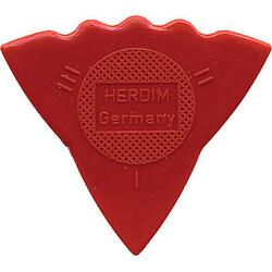 Herdim Plectren 3 Stärken rot Pack/100 (100 x), Plektrum, Rot