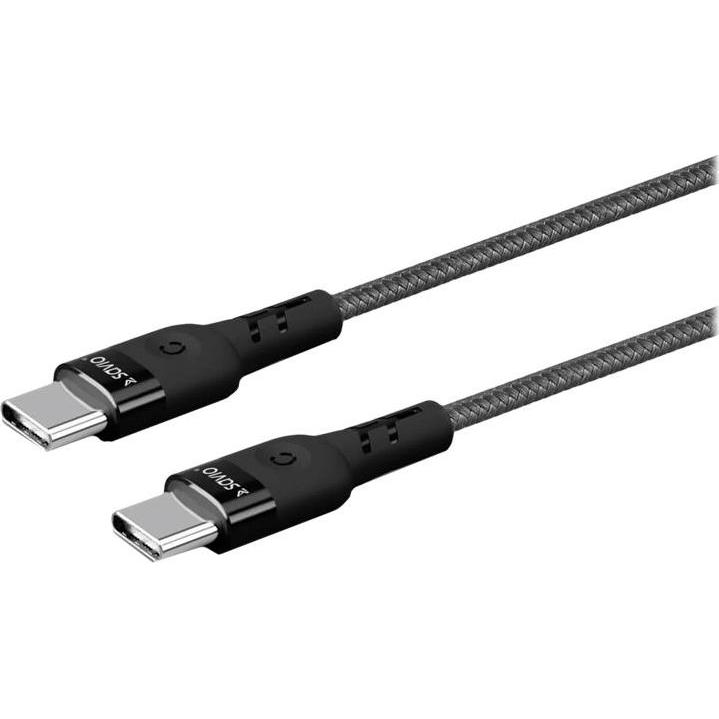 Diverse Verläge SAVIO CL-151 cavo tipo C - USB tipo C, QC 3.0, PD, 2m (2 m), Cavo USB