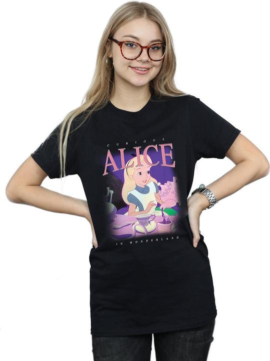 Immagine prodotto Disney Alice in Wonderland Montage Maglietta Ampia Donna (XXL)