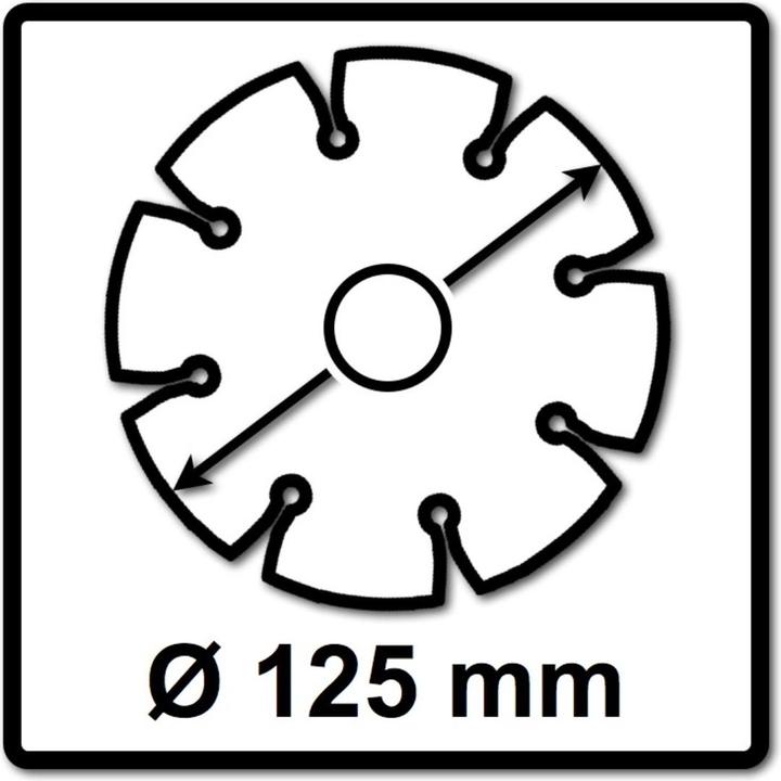 Productafbeelding Bosch Professional Bosch Standaard voor Universeel diamantzaagblad 125 x 22,23 mm 20 stuks ( 20x 2608615060 ) voor