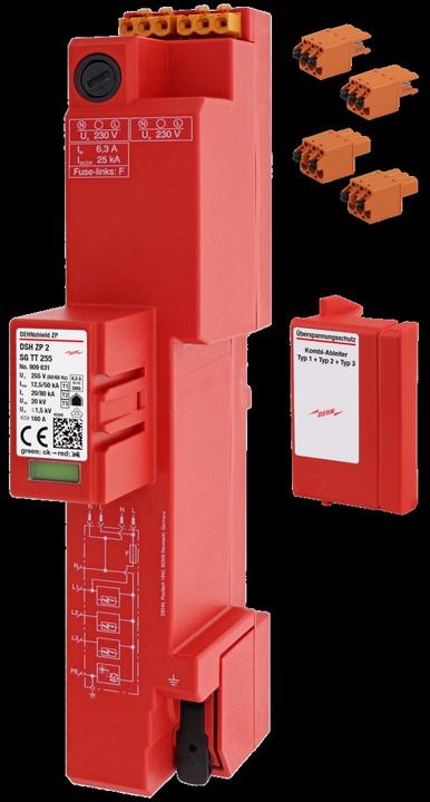 Image du produit Dehn DSH ZP 2 SG TT 255 Parafoudres combinés