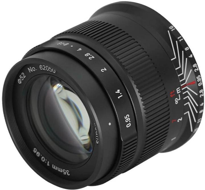 Image du produit 7artisans Focale fixe 35mm F/0.95 - Canon RF (Canon RF, APS-C / DX)