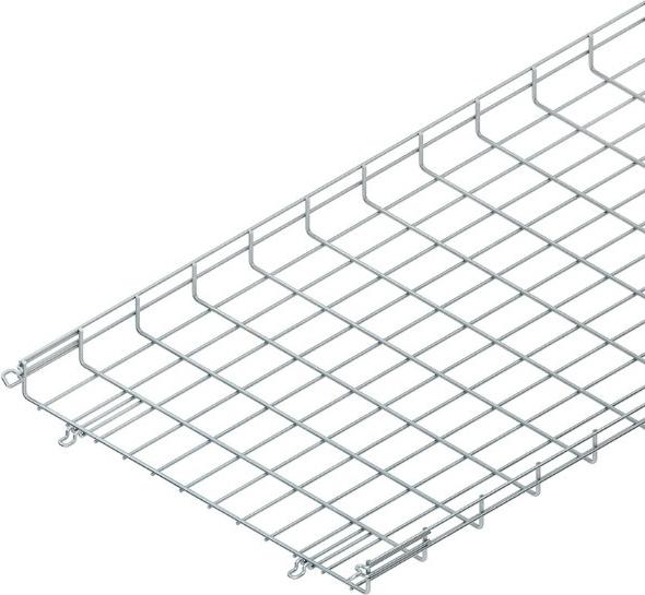Actual product image Niedax NIE MTC 54.600 E3 Mesh cable tray U-shaped w.attached connector 54x600x3000mm CITO Edel