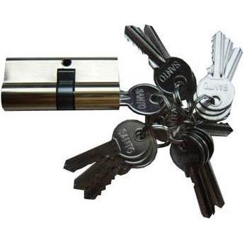 Haushalt, Türschloss + Schliesszylinder, CYLINDER LOCK 65MM 30X35 BRAS 15 KEYS (Profilzylinder)