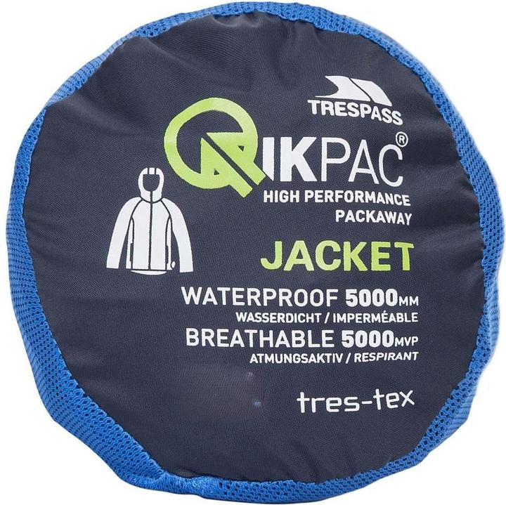 Produktbild Trespass QIKPAC X Unisex Shell Jacke (S)