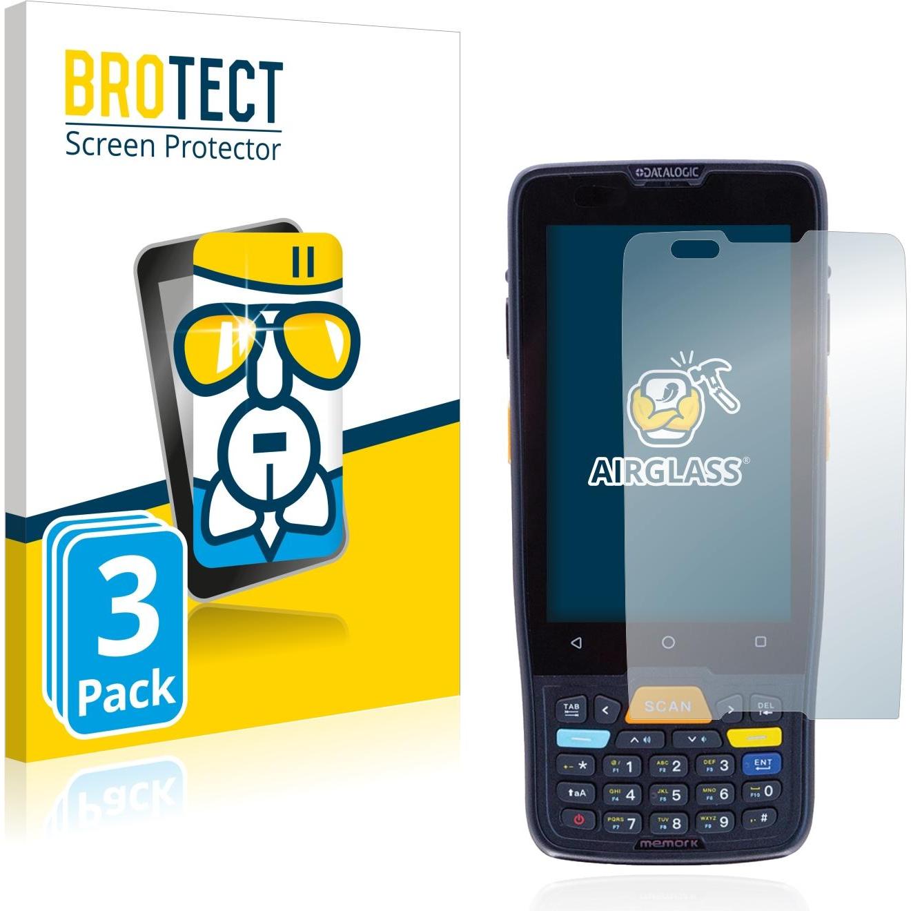 BROTECT AirGlass Panzerglasfolie, Scanner Zubehör