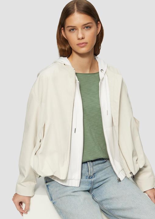 Immagine prodotto S.Oliver T-Shirt Shirt mit Flammgarnstruktur und 3/4-Ärmeln (44)