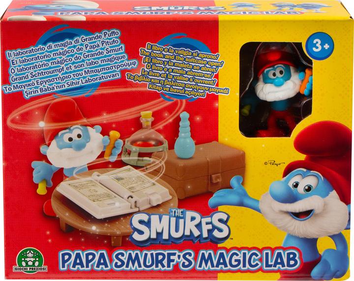 Actual product image Giochi Preziosi Papa Smurf workshop with
