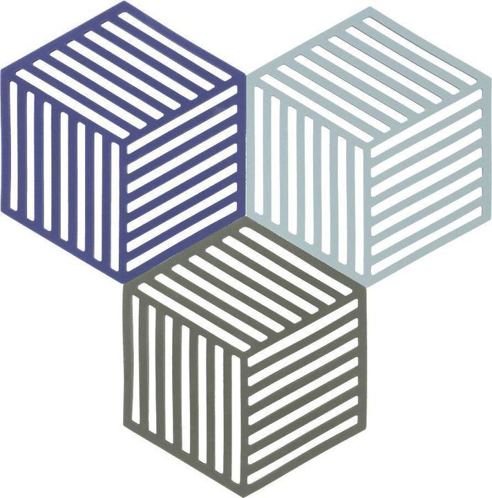 Actual product image Zone Denmark Hexagon set of 3 Lupine (3x)