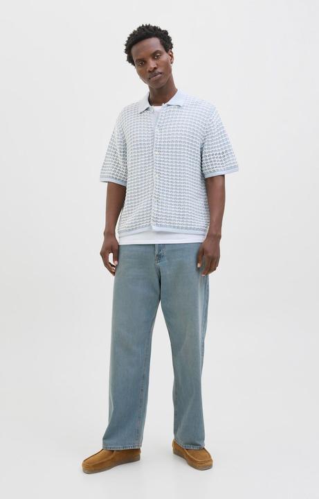 Produktbild Jack & Jones Jordia Knit Ss Polo Styd Ss25 (XL)