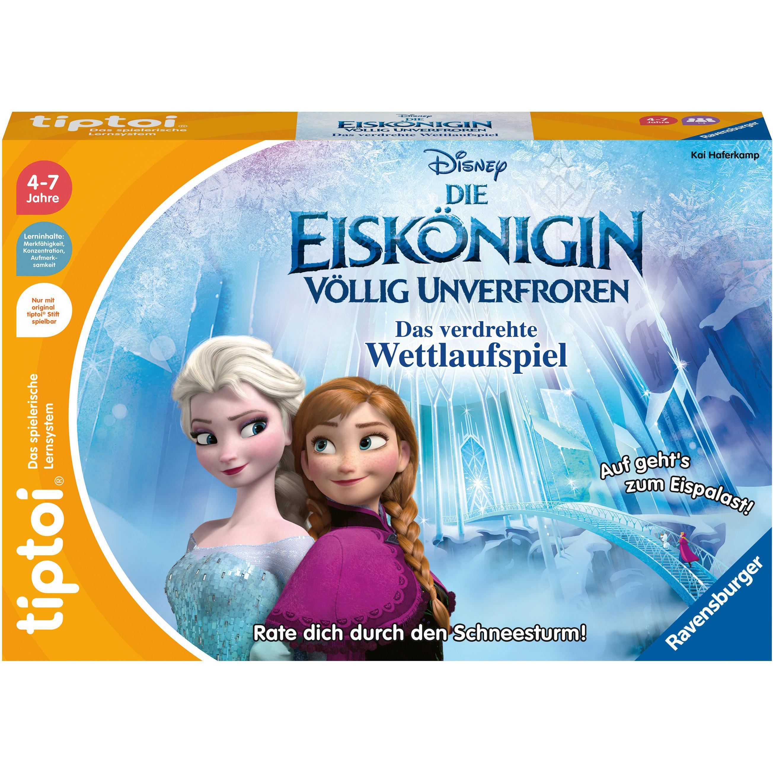 tiptoi Disney Die Eiskönigin - Völlig unverfroren: Das verdrehte Wettlaufspiel (Deutsch)