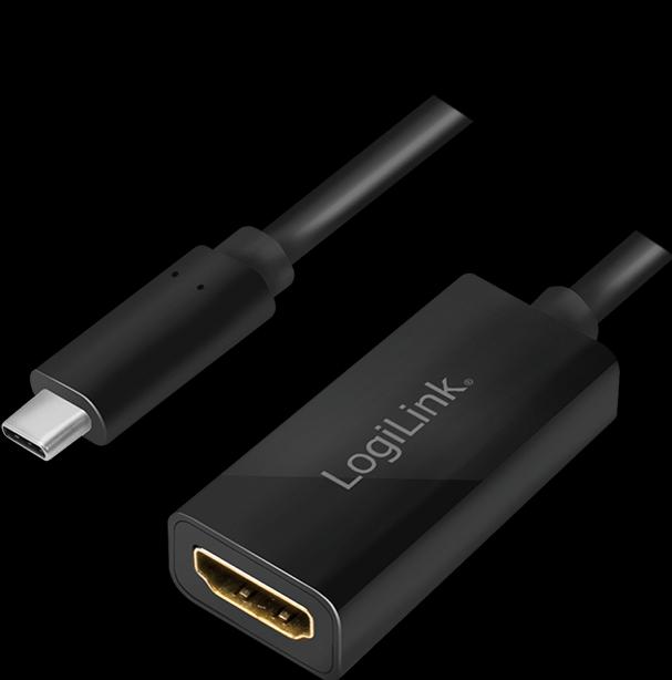 Image du produit LogiLink Adaptateur graphique USB 3.2, USB-C (0.15 m, HDMI)