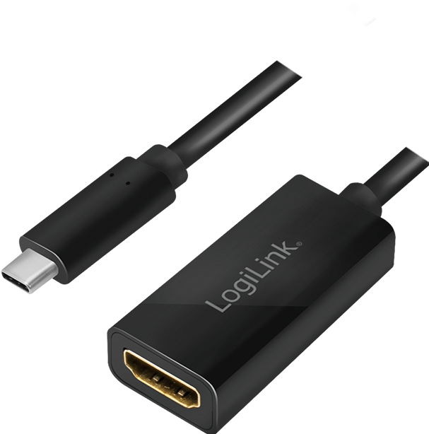 Produktbild LogiLink USB 3.2 Grafikadapter, USB-C (0.15 m, HDMI)