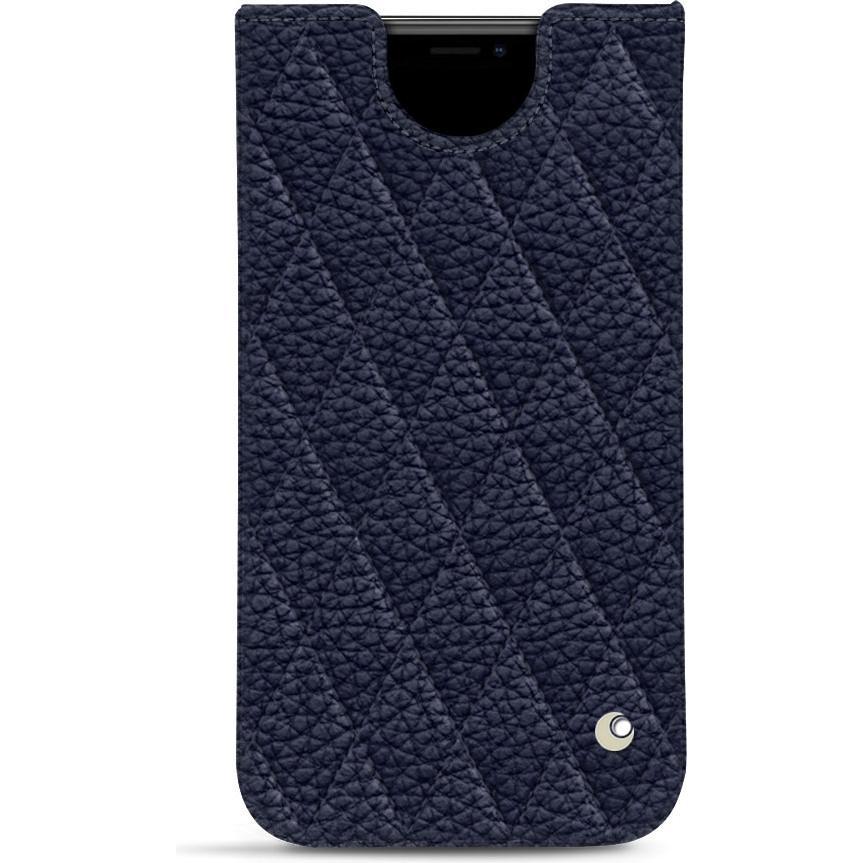 Noreve Lederschutzhülle (Apple iPhone 11 Pro Max), Smartphone Hülle, Violett