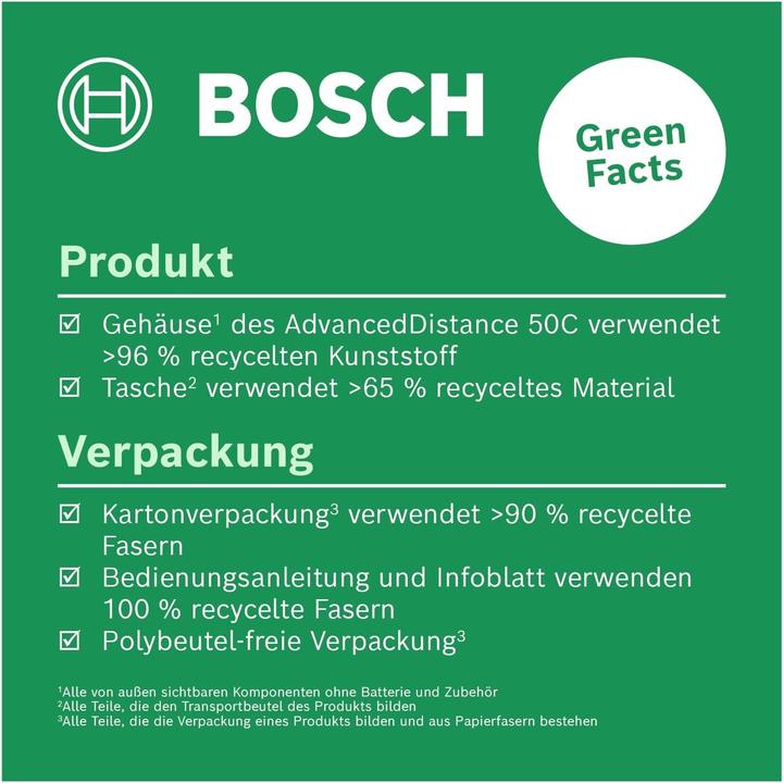 Actual product image Bosch Home & Garden AdvancedDistance 50C (50 m, 635 nm)