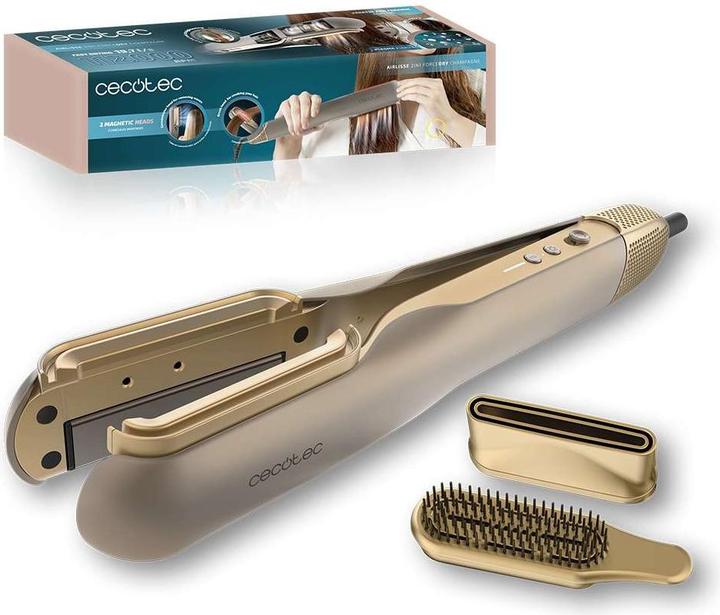Actual product image Cecotec Airlisse 2in1 Forcedry Straightening Iron