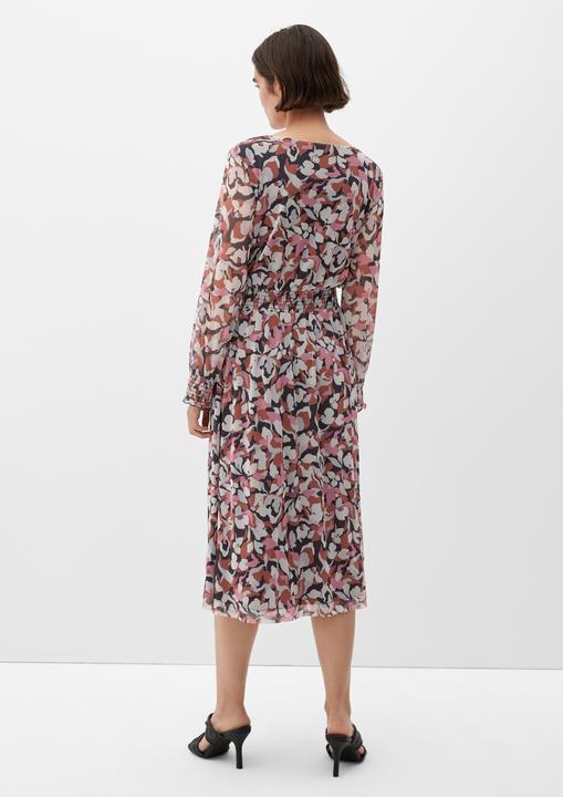 Image du produit s.Oliver Kleid Meshkleid mit Smok-Details (40)