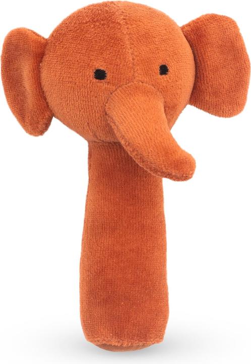 Actual product image Jollein Grasping toy plush elephant Rust