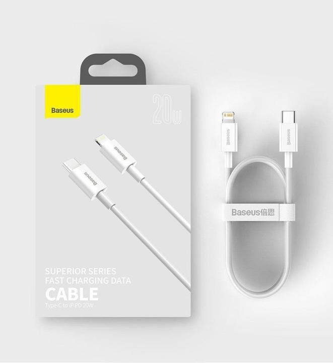 Produktbild Baseus Superior Series Cable USB-C to iP, 20W, PD, 1m (black) (1 m, USB 3.0, 20 W)