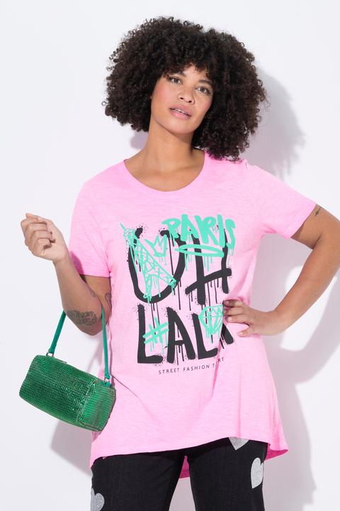 Image du produit Angel of Style T-Shirt, oversized, mit Paris Graffitti-Schriftzug (50)