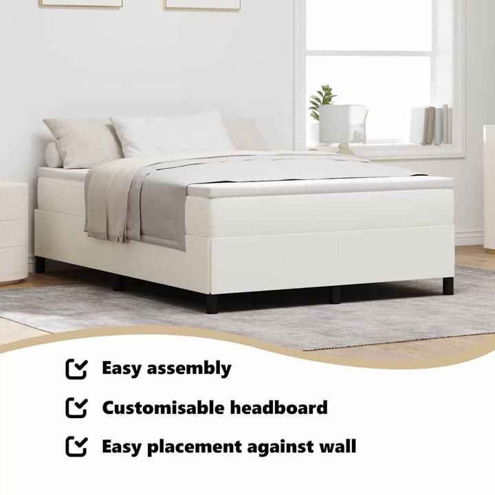 Actual product image vidaXL Bettgestell (140 x 190 cm)