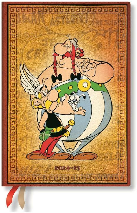 Actual product image Paperblanks Weekly agenda Midi 2024 / 2025 Asterix & Obelix (13 x 18 cm, 1 week / 1 page)