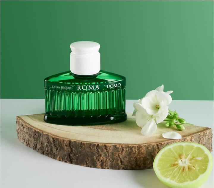 Actual product image Laura Biagiotti Roma - Uomo Green Swing Eau de Toilette (Eau de toilette, 75 ml)