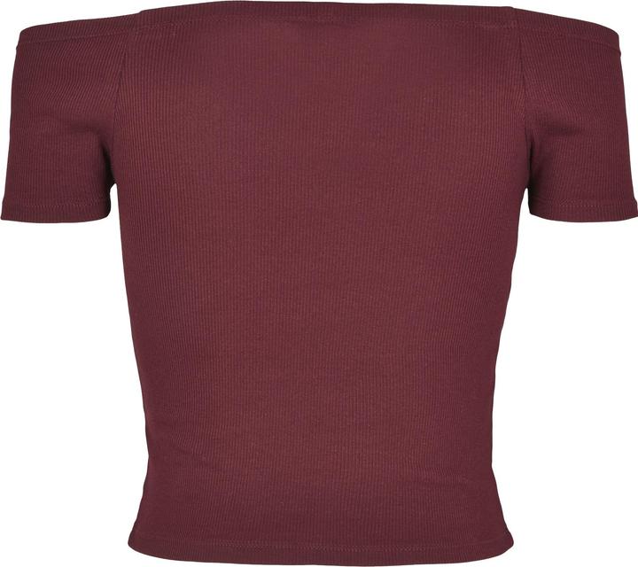 Produktbild Urban Classics Ladies Off Shoulder Rib Tee (M)
