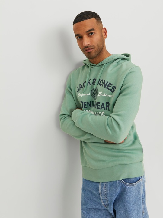 Actual product image Jack & Jones Logo hoodie (L)
