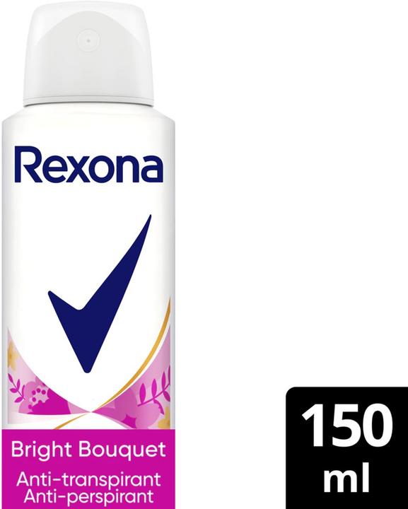Actual product image Rexona Motionsense Sexy Bouquet Antiperspirant In Spray (Spray, 150 ml)