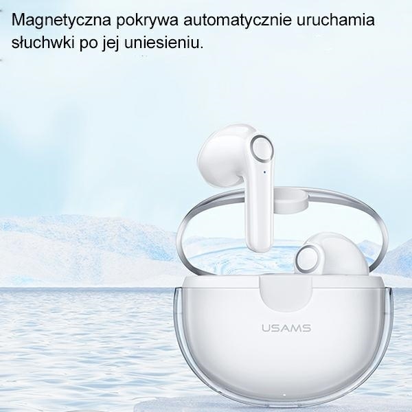 Immagine prodotto Usams Słuchawki Bluetooth 5.1 TWS serie BU bezprzewodowe zielony/verde BHUBU03 (NC, Senza fili)