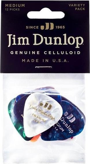 Image du produit Dunlop Véritable Celluloïd Variety Picks Medium (12x)
