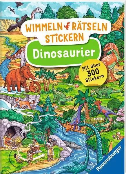 Produktbild Ravensburger Wimmeln, Rätseln, Stickern: Dinosaurier (300 Sticker)