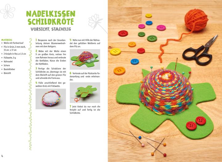 Actual product image Creative set My sweet woven flower (book + material)